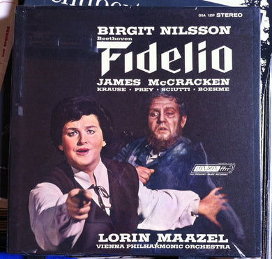 Beethoven*, Birgit Nilsson, James McCracken, Krause* · Prey* · Sciutti* · Boehme*, Lorin Maazel, Vienna Philharmonic Orchestra* : Fidelio (2xLP + Box)