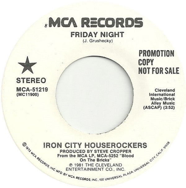 Iron City Houserockers : Friday Night (7