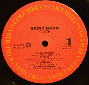 Rainy Davis : Ouch (LP, Album, Car)