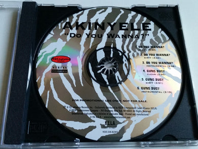 Akinyele : Do You Wanna? (CD, Promo)