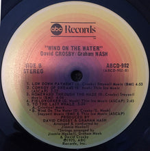 Load image into Gallery viewer, David Crosby / Graham Nash* : Wind On The Water (LP, Album)