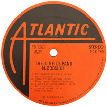 Load image into Gallery viewer, The J. Geils Band : Bloodshot (LP, Album, PR )