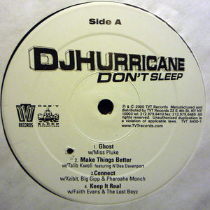 DJ Hurricane* : Don't Sleep (2xLP, Album)