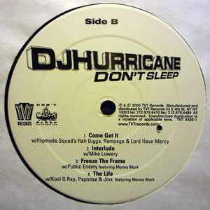 DJ Hurricane* : Don't Sleep (2xLP, Album)