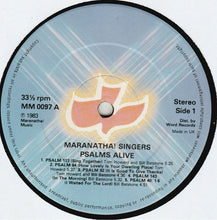Load image into Gallery viewer, The Maranatha Singers : Psalms Alive! (LP, Gat)