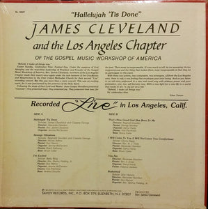 James Cleveland* And The Los Angeles Chapter Of The GMWA : Hallelujah 'Tis Done (LP, Album)