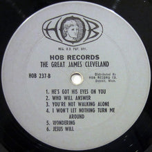 Load image into Gallery viewer, Rev. James Cleveland With Sallie Martin And The Original Gospel Chimes : The Great James Cleveland (LP, Album, Mono, Gre)