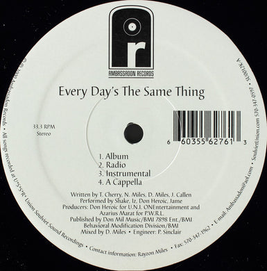 Soulviet Union : Every Day's the Same Thing/ Who Could You Trust? (12