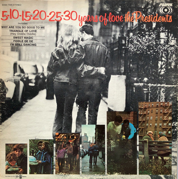 Presidents : 5-10-15-20-25-30 Years Of Love (LP, Album)