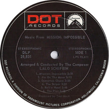 Load image into Gallery viewer, Lalo Schifrin : Music From Mission: Impossible (LP, Album, RP)