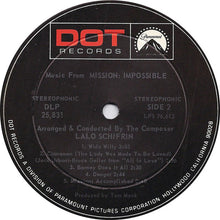 Load image into Gallery viewer, Lalo Schifrin : Music From Mission: Impossible (LP, Album, RP)