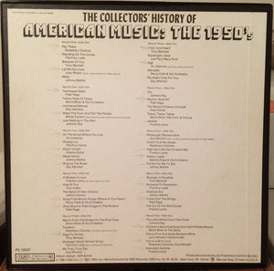 Various : The Collector's History Of American Music: The 1950's (5xLP, Comp, Box)