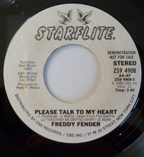 Load image into Gallery viewer, Freddy Fender (2) : Please Talk To My Heart (7&quot;, Single, Promo)