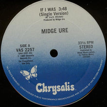 Load image into Gallery viewer, Midge Ure : If I Was (12&quot;, Promo)
