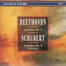 Load image into Gallery viewer, Beethoven*, Schubert*, Radio Symphony Orchestra Ljubljana*, Anton Nanut : Symphony No. 5 / Symphony No. 8 &#39;Unfinished&#39; (CD)