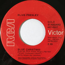 Load image into Gallery viewer, Elvis Presley : Blue Christmas (7&quot;, Single, Ind)