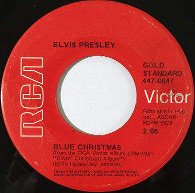 Elvis Presley : Blue Christmas (7