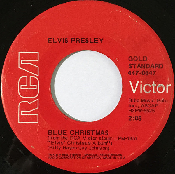 Elvis Presley : Blue Christmas (7
