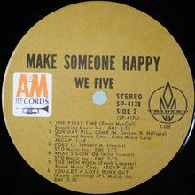 Load image into Gallery viewer, We Five : Make Someone Happy (LP, Album, Ter)