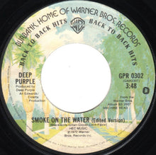 Load image into Gallery viewer, Deep Purple : Smoke On The Water (Edited Version) (7&quot;, Single, RE, Styrene)