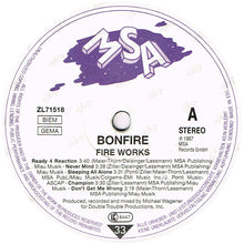 Load image into Gallery viewer, Bonfire : Fire Works (LP, Album)
