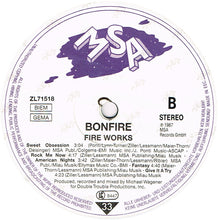 Load image into Gallery viewer, Bonfire : Fire Works (LP, Album)