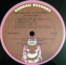 Load image into Gallery viewer, Jim Weatherly : The Songs Of Jim Weatherly (LP, Album)