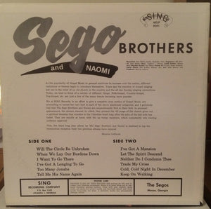 Sego Brothers And Naomi : The Sego Brothers And Naomi (LP)