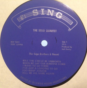 Sego Brothers And Naomi : The Sego Brothers And Naomi (LP)