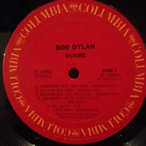 Bob Dylan : Desire (LP, Album)