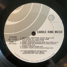 Load image into Gallery viewer, Carole King : Music (LP, Album, Gat)