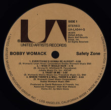 Load image into Gallery viewer, Bobby Womack : Safety Zone (LP, Album, Pit)