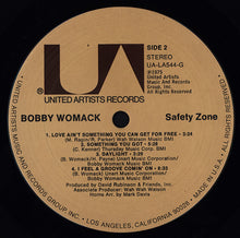 Load image into Gallery viewer, Bobby Womack : Safety Zone (LP, Album, Pit)