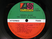Load image into Gallery viewer, Carmen McRae : The Sound Of Silence (LP, Album, RE)