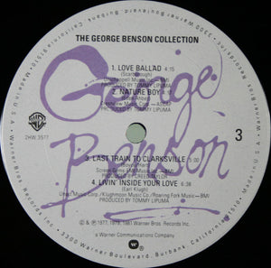 George Benson : The George Benson Collection (2xLP, Comp, Club, CRC)