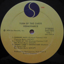 Load image into Gallery viewer, Renaissance (4) : Turn Of The Cards (LP, Album)