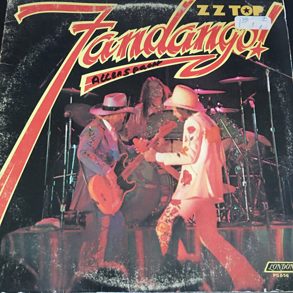 ZZ Top : Fandango! (LP, Album, Wad)