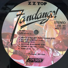 Load image into Gallery viewer, ZZ Top : Fandango! (LP, Album, Wad)