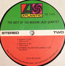 Load image into Gallery viewer, The Modern Jazz Quartet : The Best Of (LP, Comp, Pre)