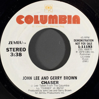 John Lee (3) And Gerry Brown : Chaser (7