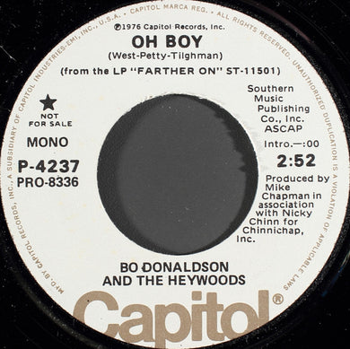 Bo Donaldson And The Heywoods* : Oh Boy (7