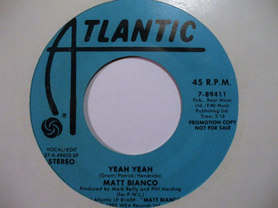 Matt Bianco : Yeah Yeah (7