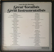 Load image into Gallery viewer, Various : Great Vocalists, Great Instrumentalists (4xLP, Album, Comp, Ltd)