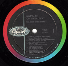 Load image into Gallery viewer, The Jonah Jones Quartet : Swingin' On Broadway Hit Songs From Great Broadway Shows  (LP, Album, Mono)