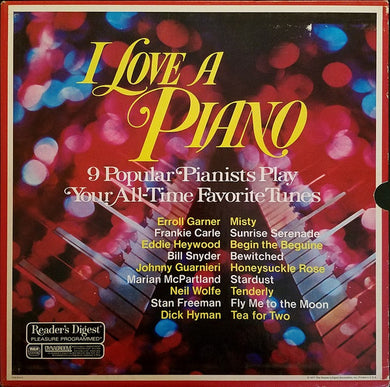 Various : I Love A Piano (8xLP, Comp + Box)