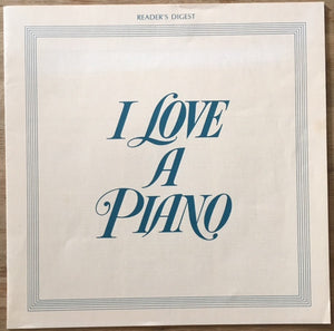 Various : I Love A Piano (8xLP, Comp + Box)