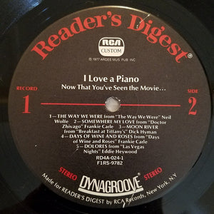 Various : I Love A Piano (8xLP, Comp + Box)