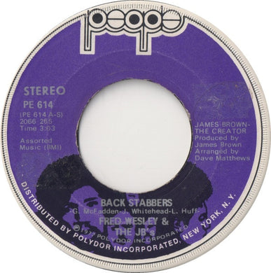 Fred Wesley & The JB's : Back Stabbers (7