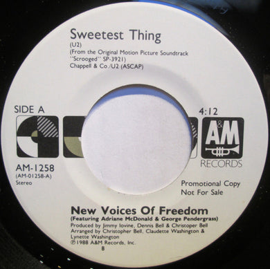 New Voices Of Freedom : The Sweetest Thing (7