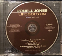 Load image into Gallery viewer, Donell Jones : Life Goes On (Album Sampler) (CD, Promo, Smplr)